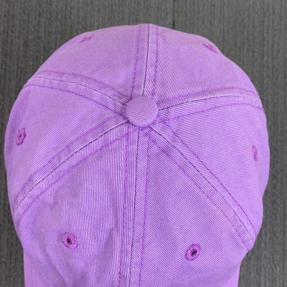 St. Francis Baseball Hat Womens OSFA Purple Adjustable Strapback Cap - Picture 5 of 15